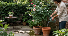 This Illinois Garden Feels Like A Hidden Corner Of The Italian Countryside – But Its Clever Design Works With The Woodland Landscape