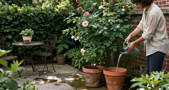 This Illinois Garden Feels Like A Hidden Corner Of The Italian Countryside – But Its Clever Design Works With The Woodland Landscape